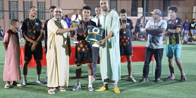 بالصور..رجاء اسرير يفوز بلقب دوري عيد الأضحى لكرة القدم المصغرة