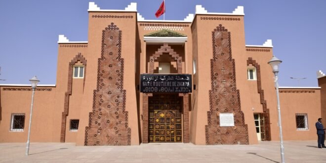 تزامنا مع عيد الأضحى.. “محطة” زاكورة في حلة جديدة