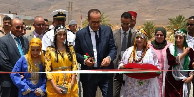 ذكرى عيد العرش.. عامل زاكورة يطلق مشاريع تنموية بــجـماعات تغبـالت تزارين أيت ولال تمزموط وتفتشنا باستثمار مالي يناهز 408 مليون درهم