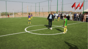 عيد العرش..تدشين مشاريع رياضية لتعزيز العدالة المجالية وتطوير البنية التحتية الرياضية في زاكورة
