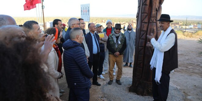 روح “القافلة المدنية” تحلق في سماء زاكورة.. واحتفاء كبير بالراحلة فاطمة المرنيسي