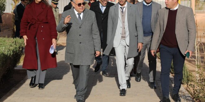 مشاريع ثقافية واعدة بقلب زاكورة.. زيارة ميدانية للعامل ودان للوقوف على آخر اللمسات