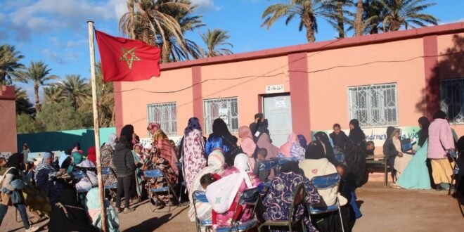 قافلة طبية متعددة التخصصات ترسم البسمة على وجوه ساكنة “دوار السرادنة” بزاكورة