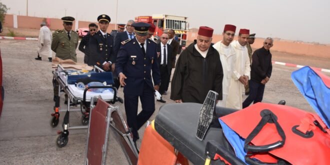 الوقاية المدنية بزاكورة تخلد يومها العالمي بأيام مفتوحة وعروض ميدانية بحضور عامل الإقليم