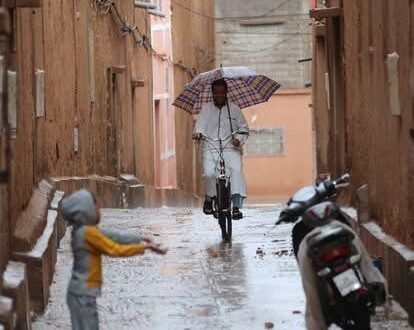 33 ملم من الأمطار بزاكورة خلال الـ 24 ساعة الماضية