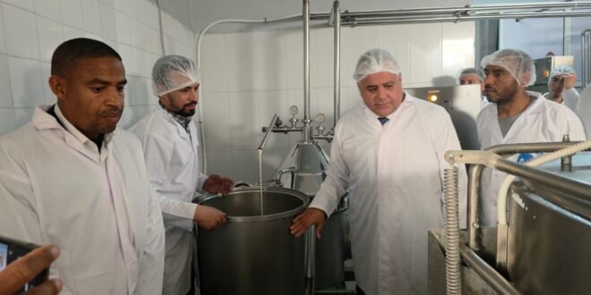 بلاغ: إجراءات عاملية لتطوير نشاط تعاونية حليب الواحات بزاكورة