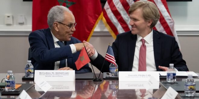 توقيع خارطة طريق جديدة للتعاون الدفاعي بين المغرب والولايات المتحدة بالبنتاغون