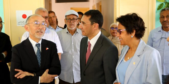 المستشار الياباني “ساطو دايسوكي” يزور دار الفتاة بزاكوة