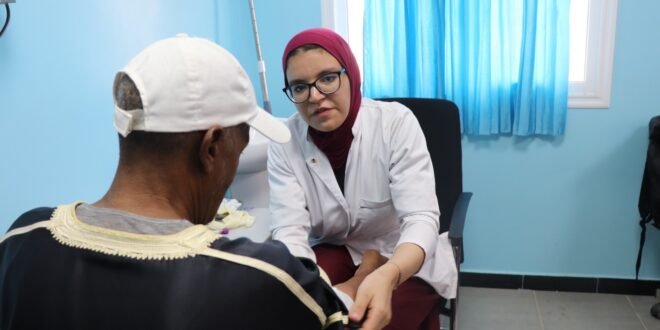 قافلة طبية بتخصصات متعددة تختتم فعالياتها بتنجداد وسط إقبال كبير من الساكنة