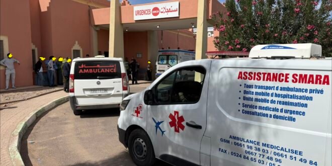 مستجدات حصيلة حادثة تاكونيت: التفاصيل الكاملة للحالات الوافدة على مستشفى زاكورة